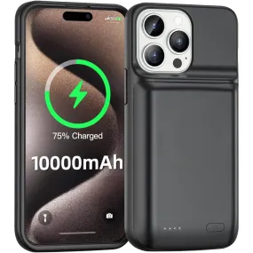 Entronix Apple iPhone 16 Pro Case - 7000mAh Battery Charger