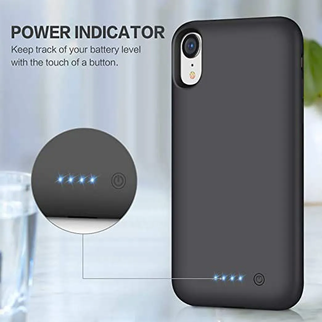 Entronix Apple iPhone XR Case - 7000mAh Battery Charger