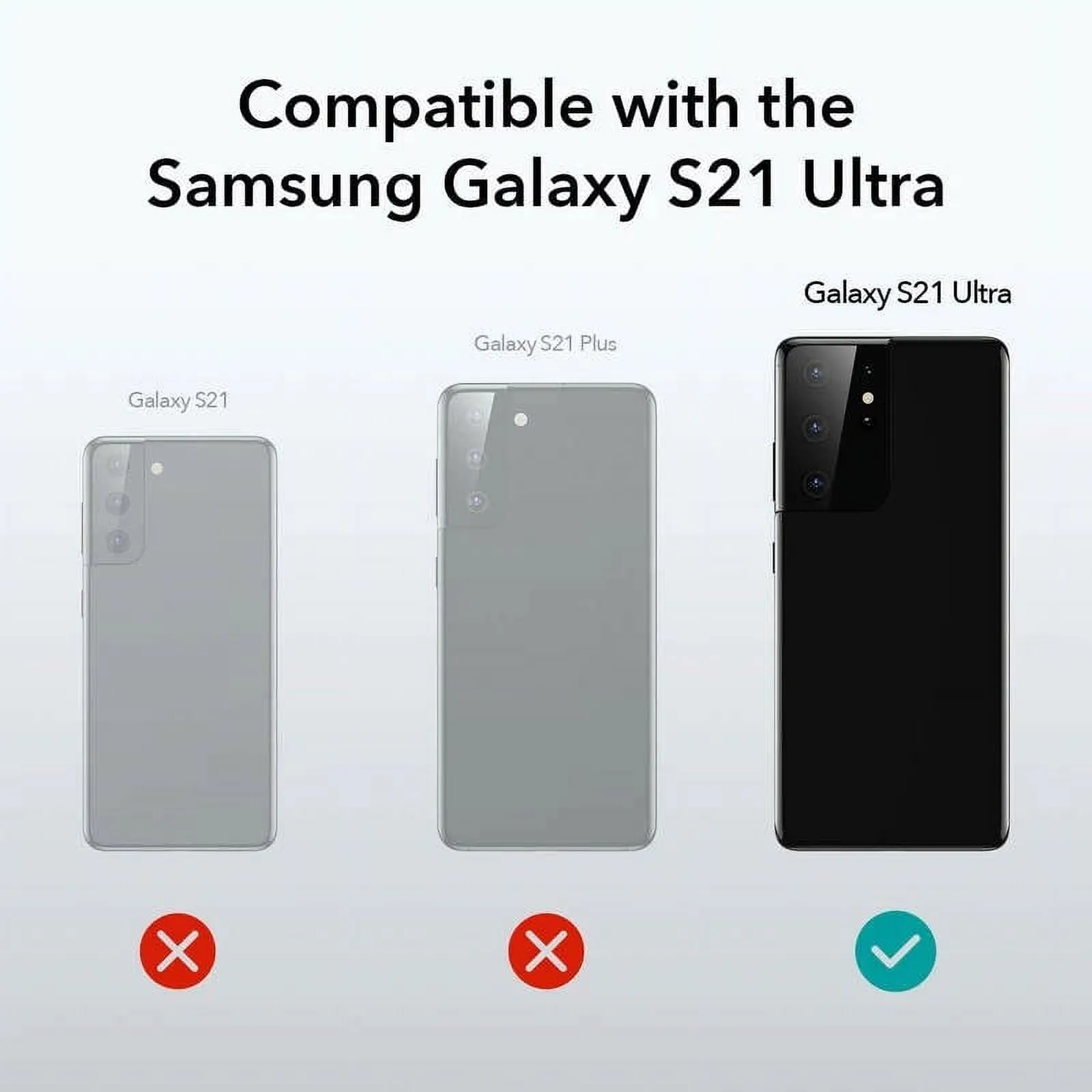 Entronix Samsung Galaxy S21 Ultra Case - 7000mAh Battery Charger
