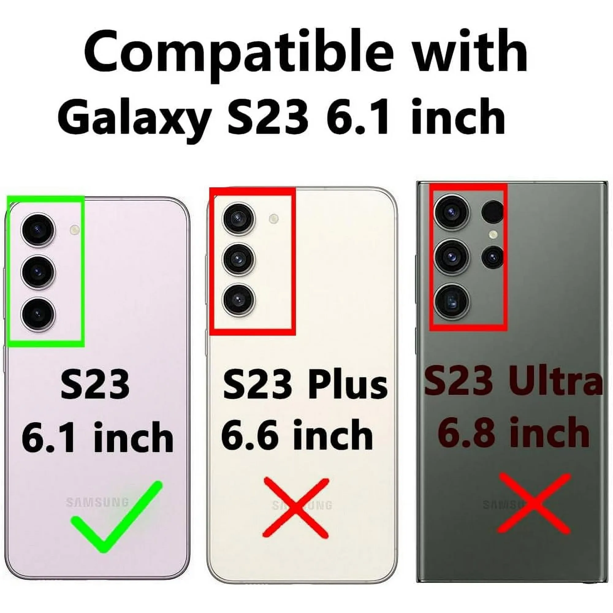 Entronix Samsung Galaxy S23 Case - 7000mAh Battery Charger