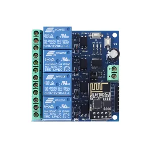 ESP8266 ESP-01 12V 4 Channels WiFi Relay Module Home Remote Control Switch