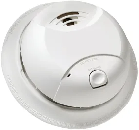 First Alert 0827B Smoke Alarm, 3 V, Ionization Sensor, 85 dB, White :EA: QUANTITY: 1