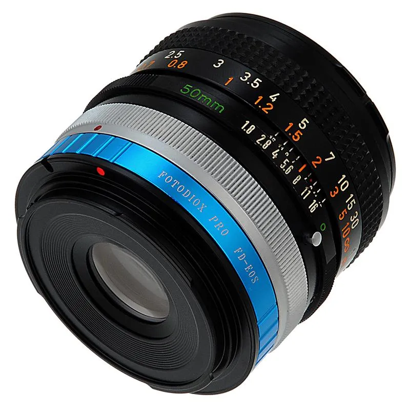 Fotodiox Pro Lens Mount Adapter Compatible with Canon FD & FL 35mm SLR lens to Canon EOS (EF, EF-S)