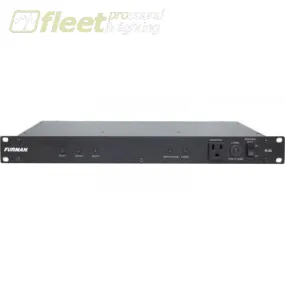 Furman M-8S 120V/15A Power Sequencer 8 Switched Outlets in the Rear