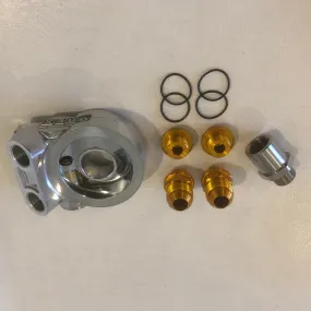 GReddy Oil Cooler STD Oil Block TYPE-E ASSY 3/4X16UNF AN8