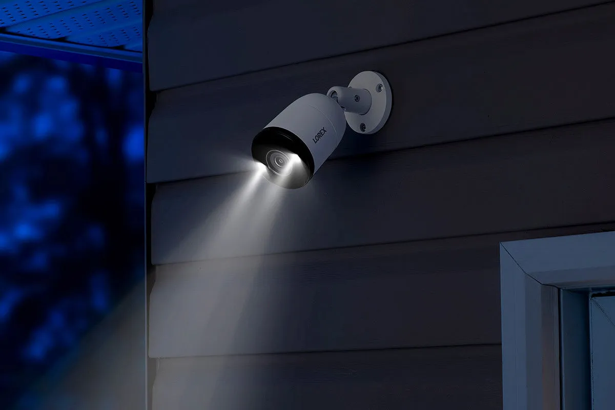 Halo Series H13 4K IP Wired Bullet Security Camera with Smart Deterrence and Smart Motion Detection