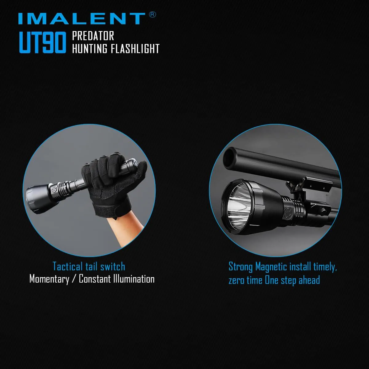 IMALENT UT90 Predator FLASHLIGHT