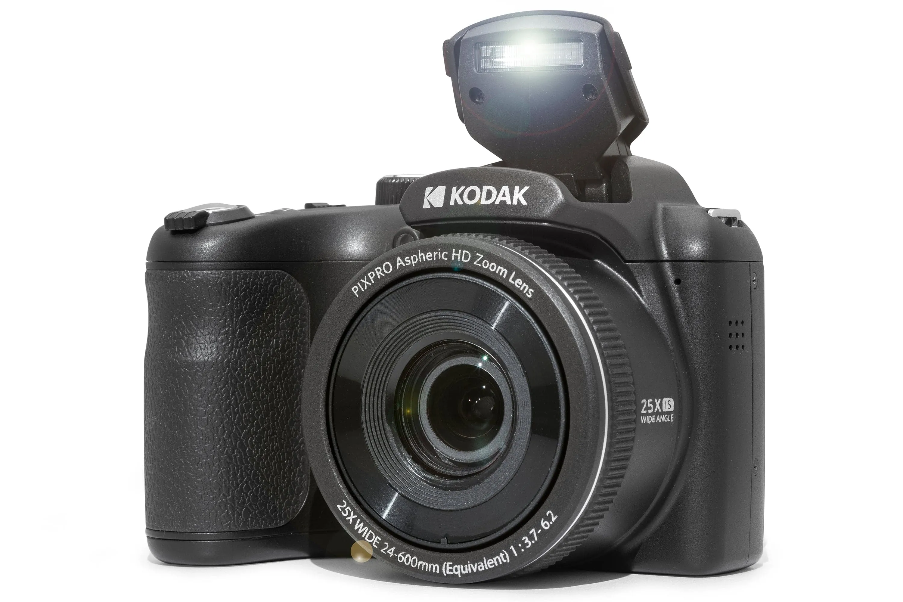 Kodak PIXPRO AZ255 Bridge Camera with 4x AA Batteries, 32GB SD, Case & Charger