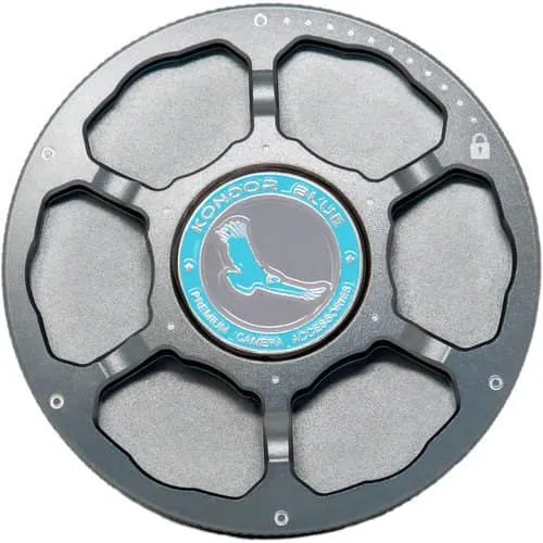 Kondor Blue Canon EF Cine Cap Metal Body Cap for Camera Lens Port