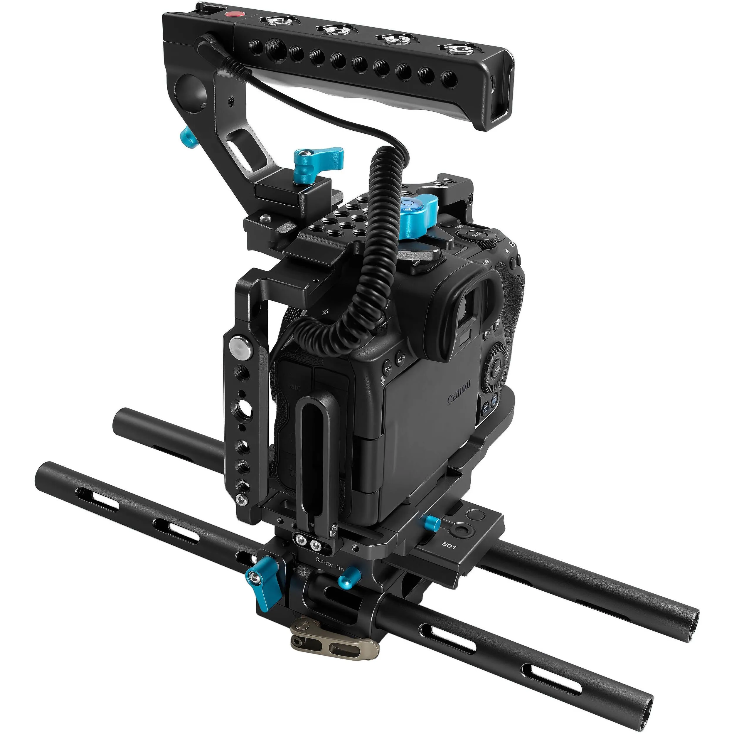 Kondor Blue Canon R5 Base Rig (R5/R6/R) (Black)