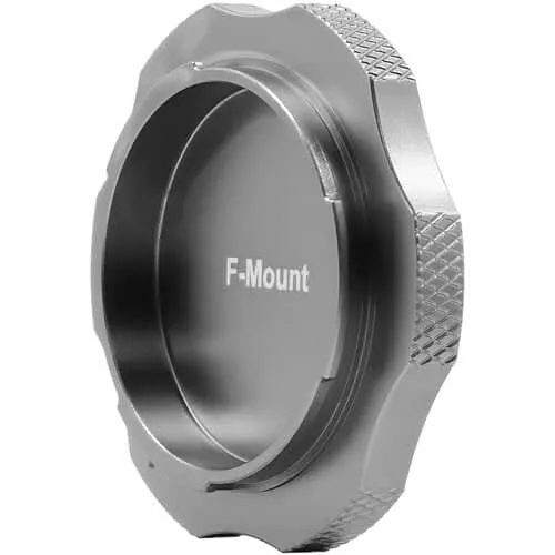 Kondor Blue Nikon F Cine Cap - Metal Body Cap for Camera Lens Port