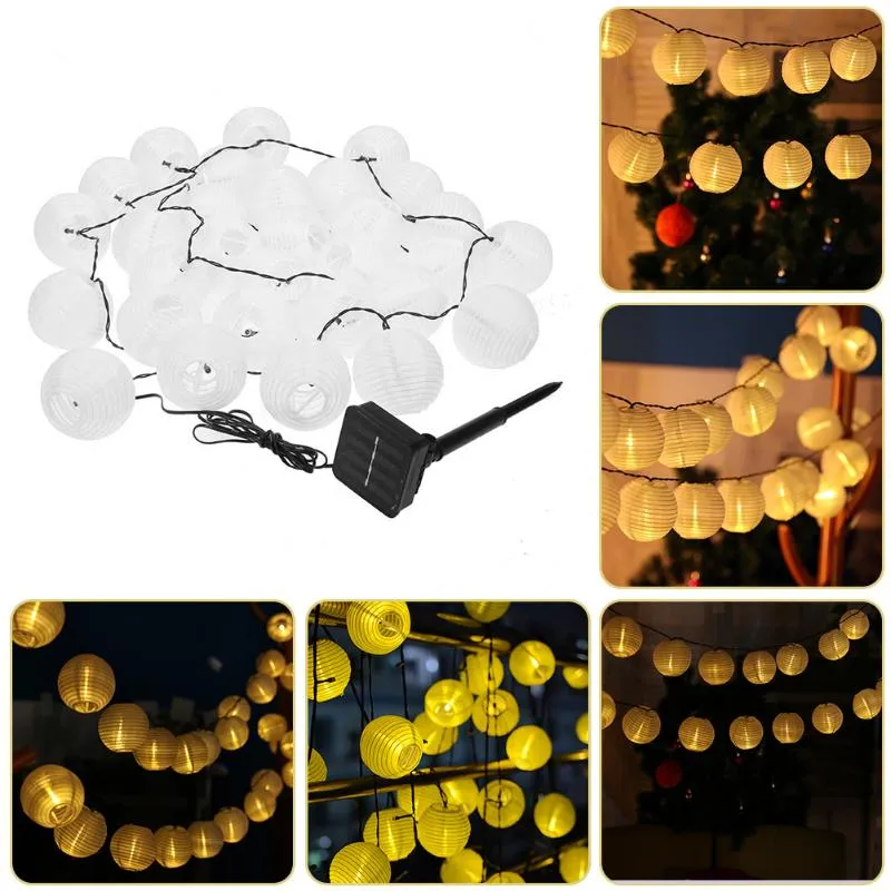 Lantern Shaped 30 LEDs Solar Lights