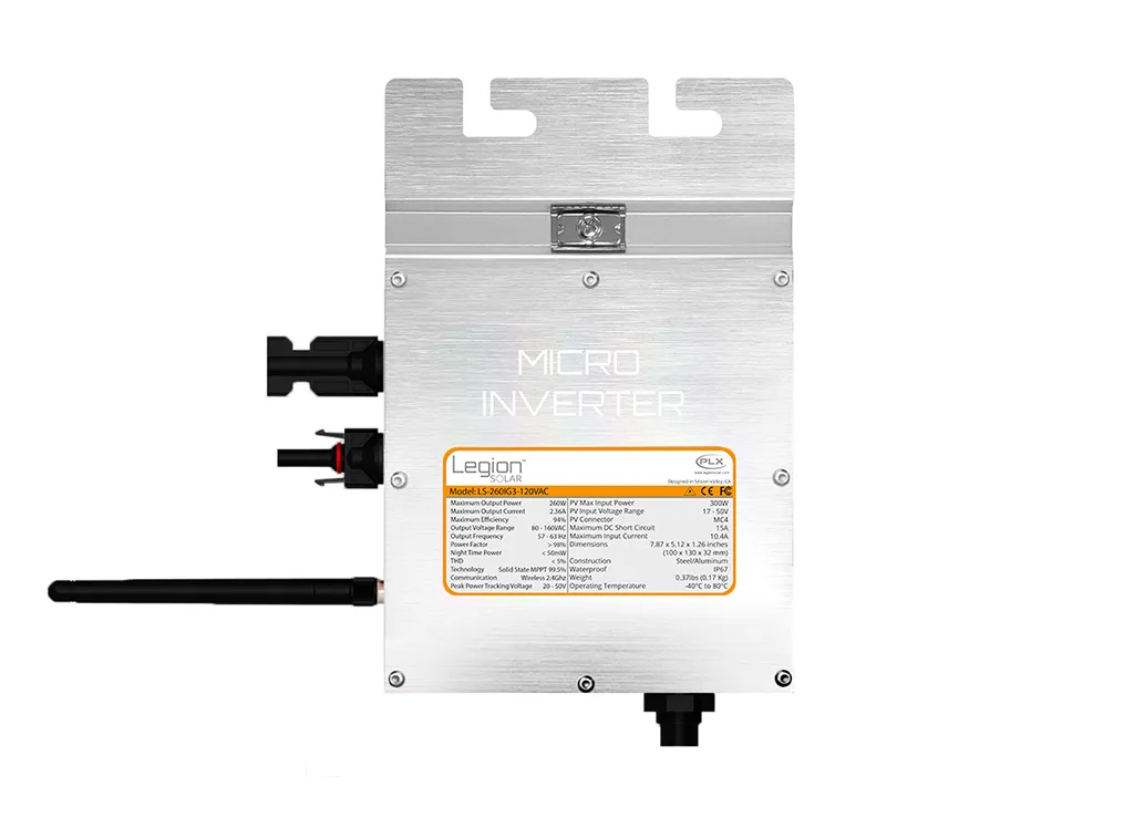 Legion Solar 5 300W Micro Inverter LS-260I (GEN 4)