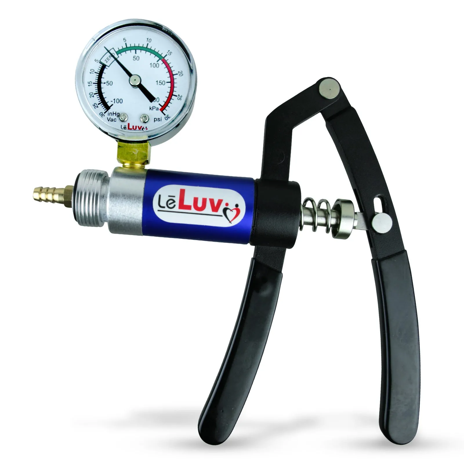 LeLuv Primo Lite Pump Handles | Small & Powerful Dual-Action Vacuum/Pressure Modes | Gauge Options