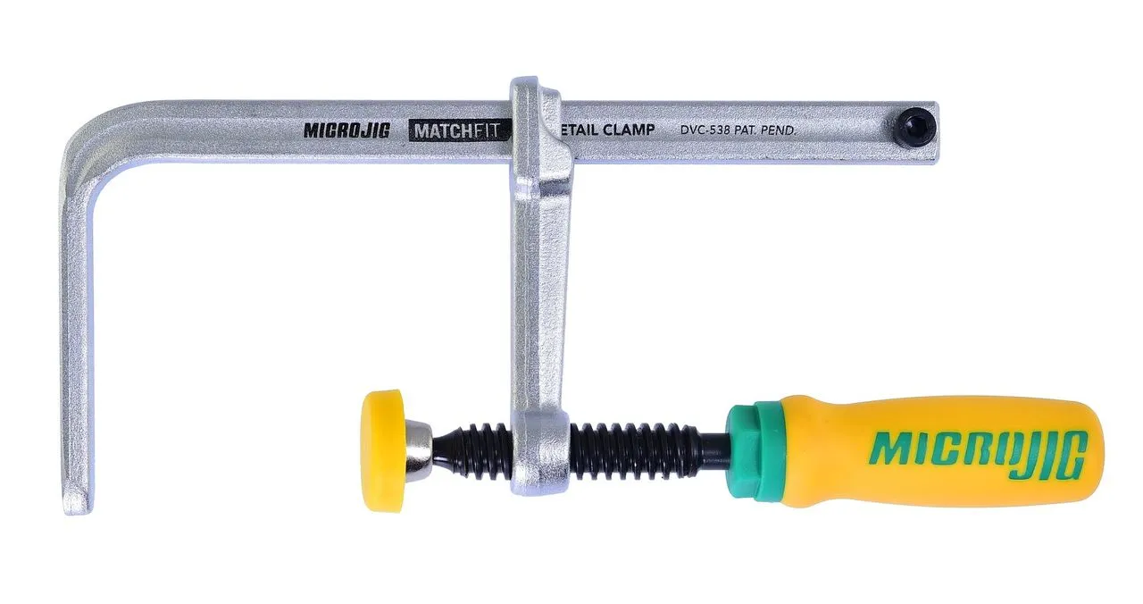 Microjig DVC-538K2 Matchfit Dovetail Clamps Set of 2