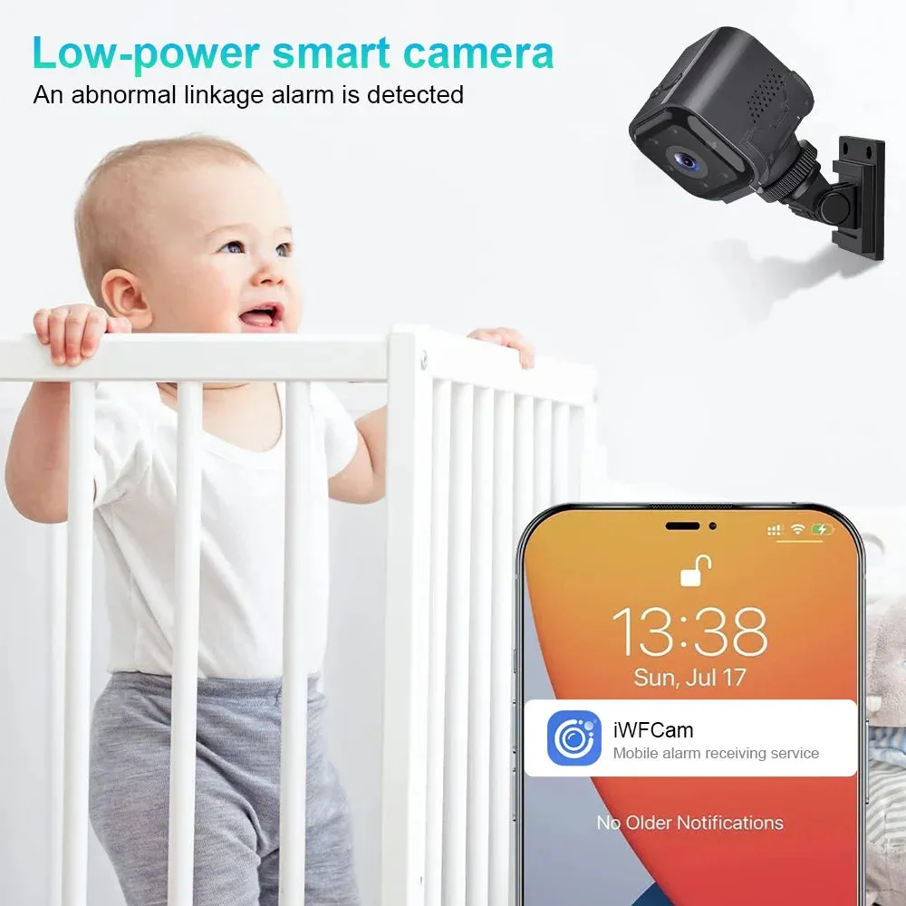 Mini Wifi Camera 1080p Portable IR Night Vision HD Cameras Wireless
