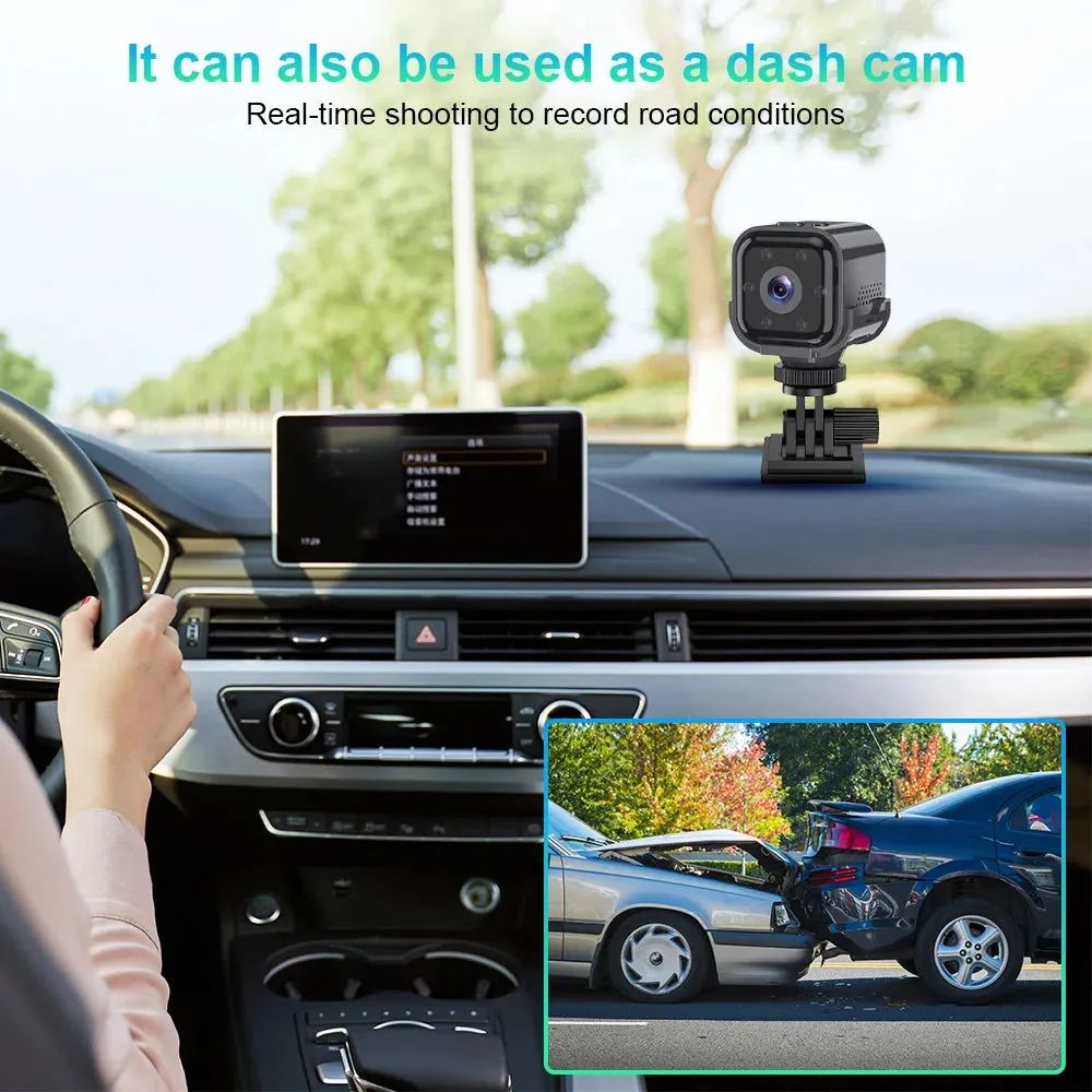 Mini Wifi Camera 1080p Portable IR Night Vision HD Cameras Wireless