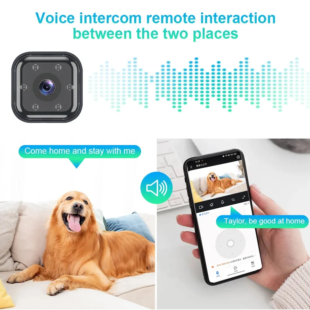 Mini Wifi Camera 1080p Portable IR Night Vision HD Cameras Wireless