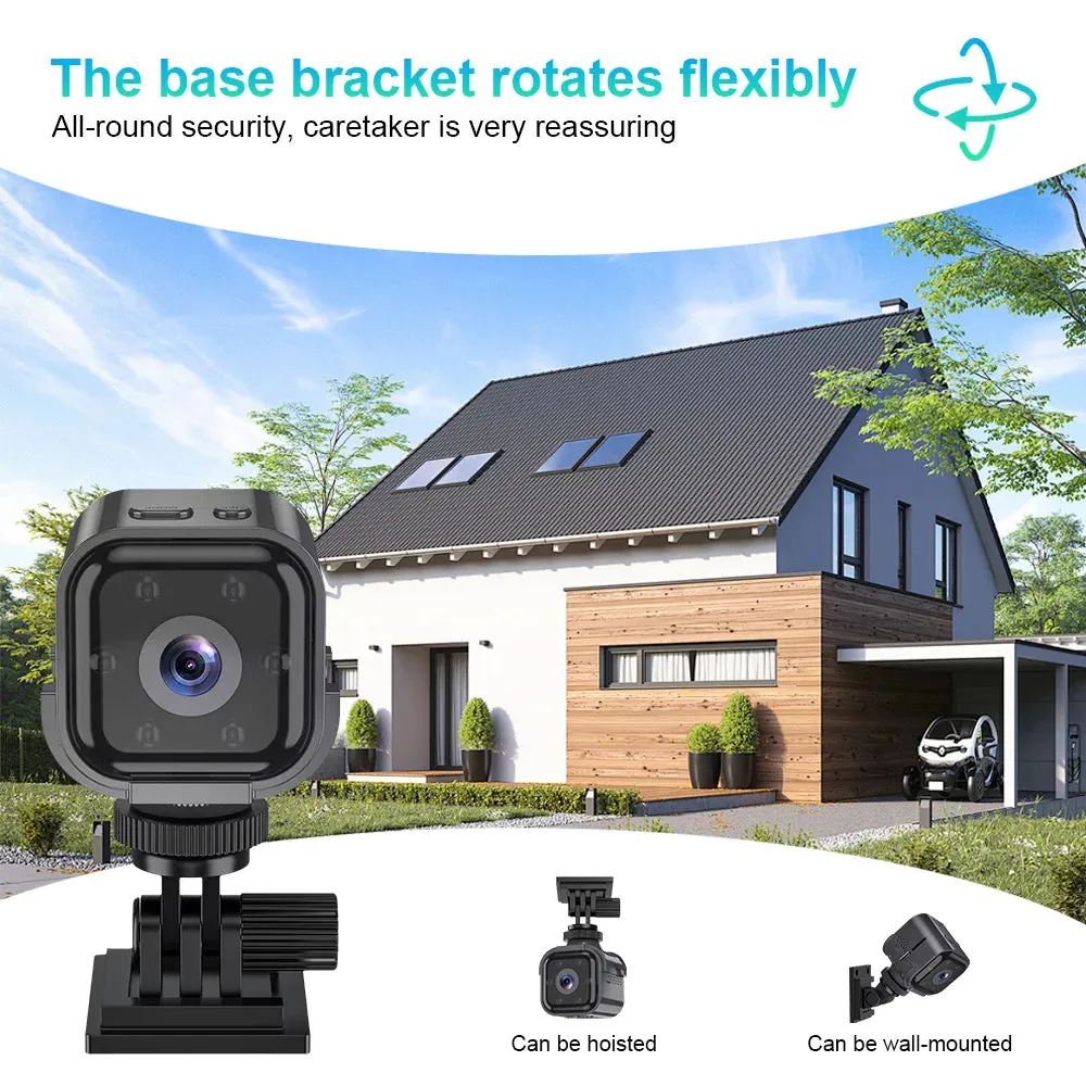 Mini Wifi Camera 1080p Portable IR Night Vision HD Cameras Wireless