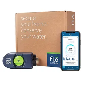Moen Flo by Moen Leak Detection Smart Home Water Security System