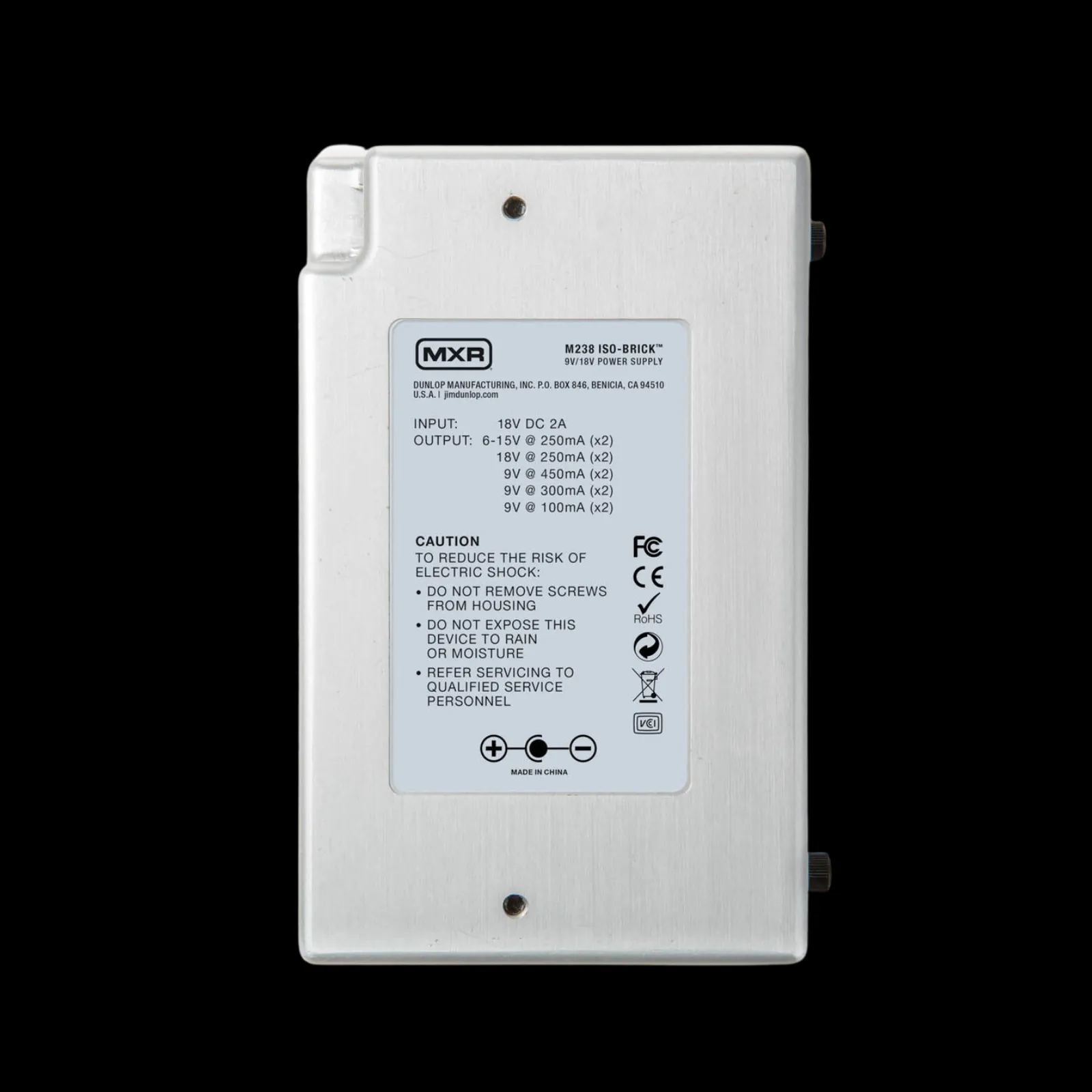 MXR M238 ISO Brick Power Supply