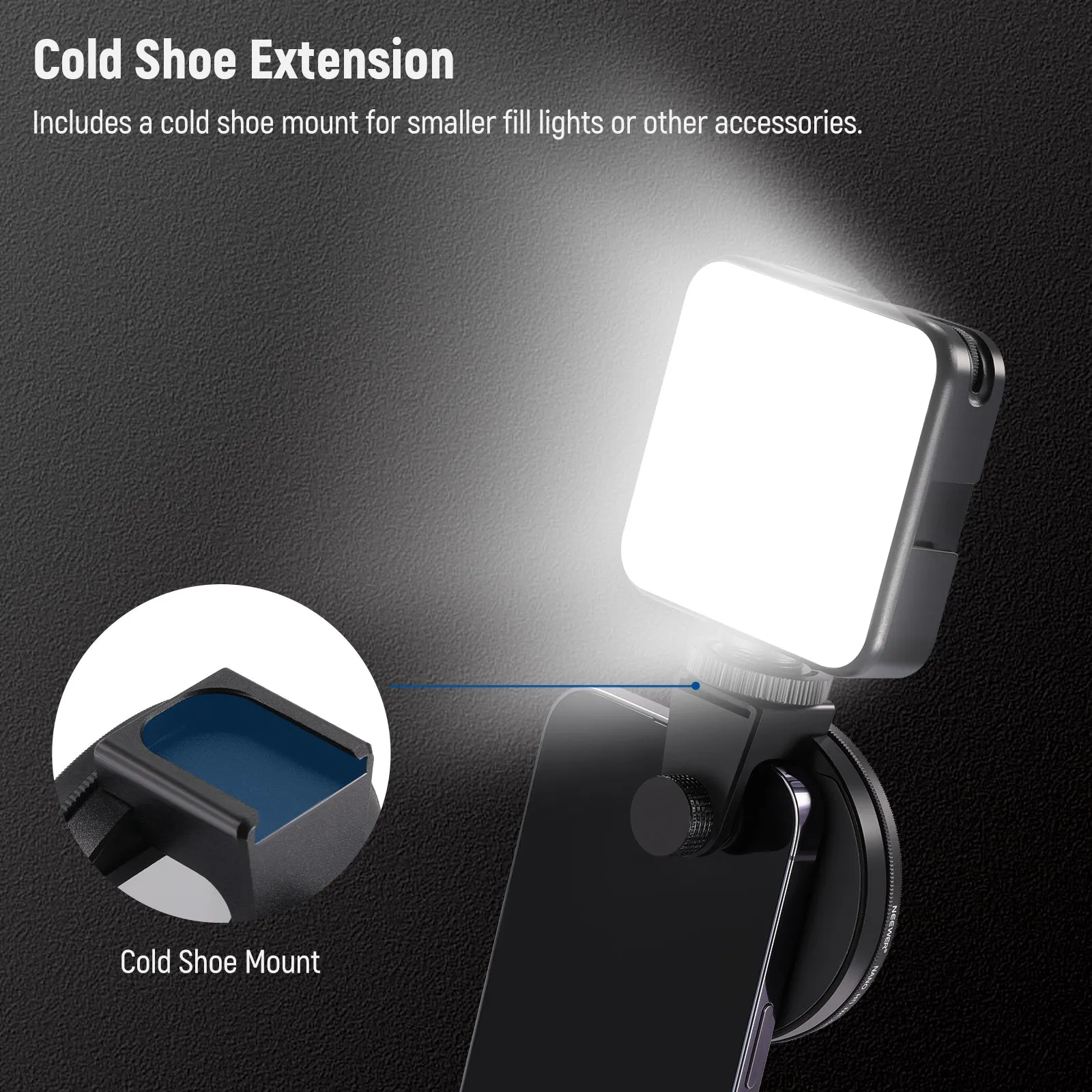 NEEWER FL-41 67mm CPL Filter for Cell Phone Camera Lens（S24 compatible）