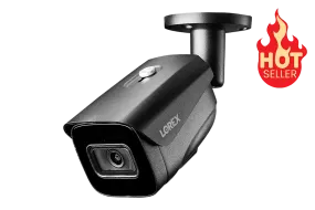 Nocturnal Series N3 4K IP Wired Bullet Security Camera with Listen-in Audio and Real-Time 30FPS Recording