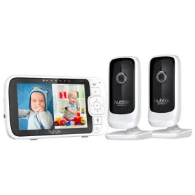 Nursery Pal Link Premium Twin 5" Smart HD Wi-Fi Video Baby Monitor