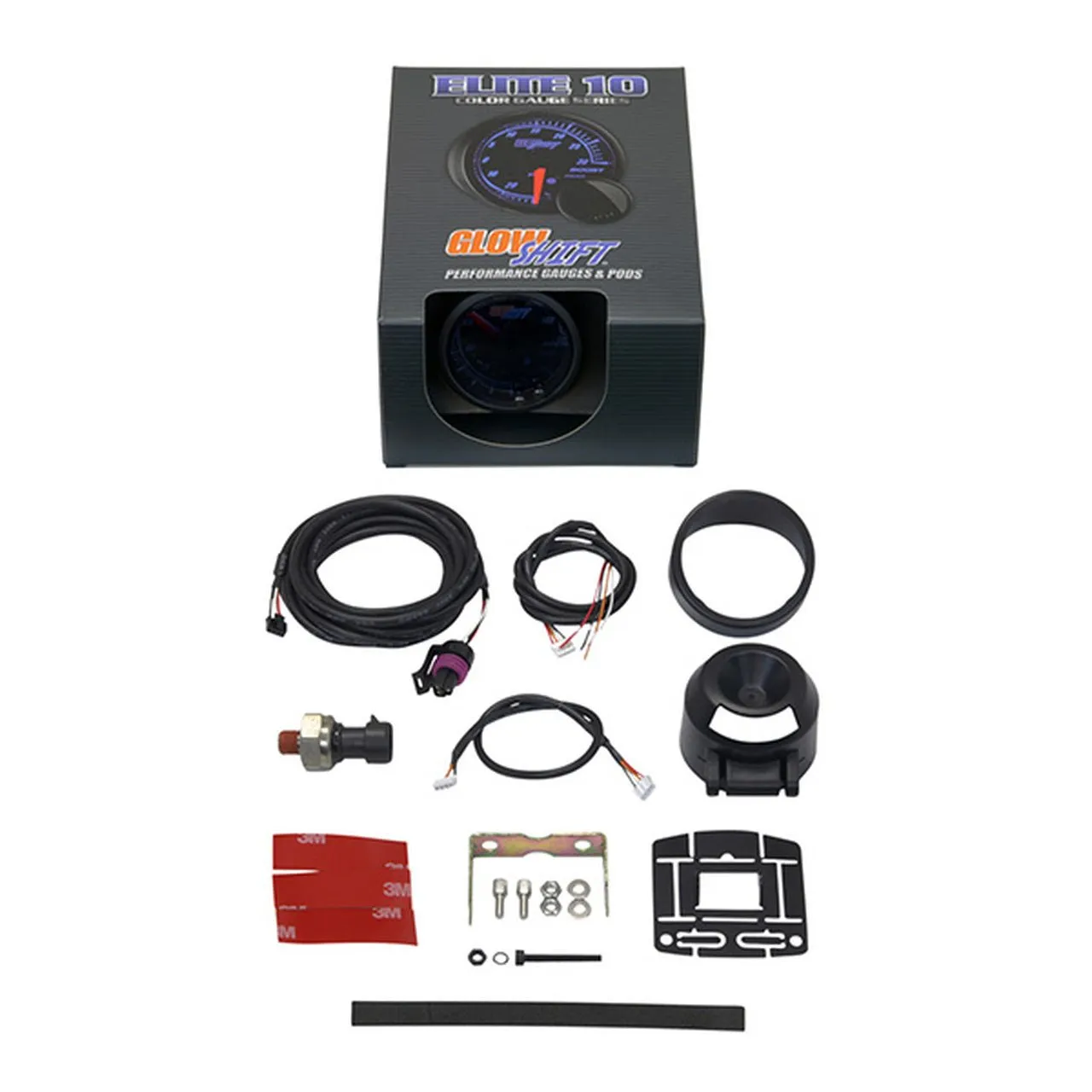 Oil Pressure Gauge | High Low Warning MultiColor Gauge