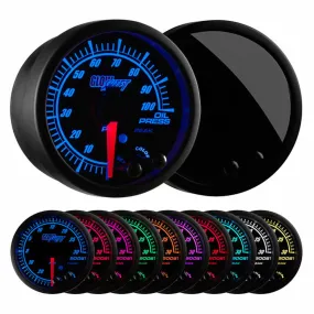 Oil Pressure Gauge | High Low Warning MultiColor Gauge