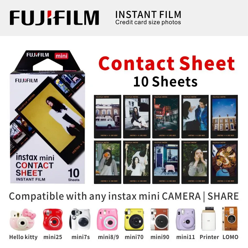 Origin Fujifilm Instax Mini Film Sheets Photo Paper