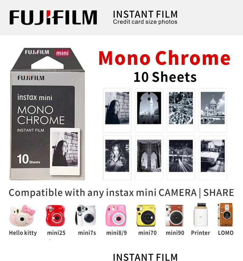 Origin Fujifilm Instax Mini Film Sheets Photo Paper