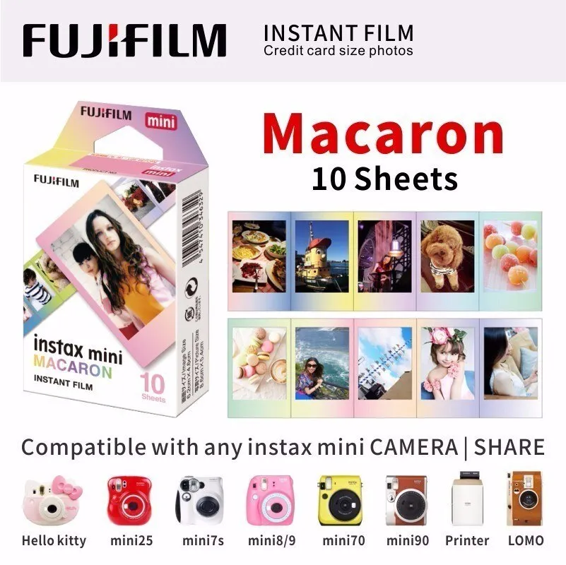 Origin Fujifilm Instax Mini Film Sheets Photo Paper
