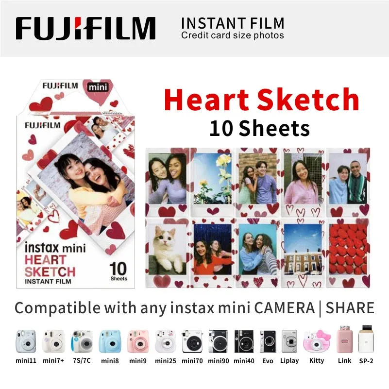 Origin Fujifilm Instax Mini Film Sheets Photo Paper