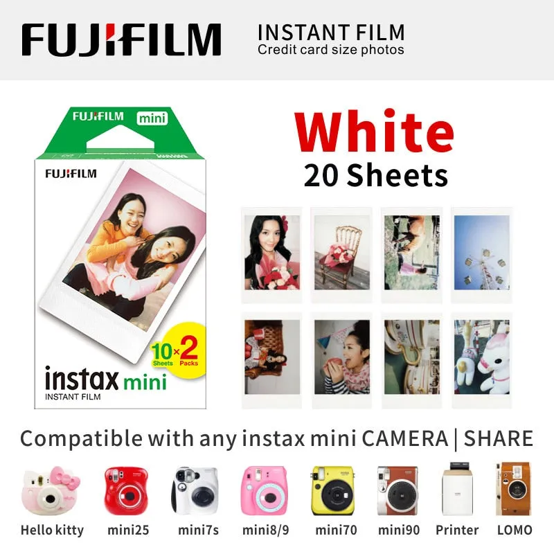 Origin Fujifilm Instax Mini Film Sheets Photo Paper
