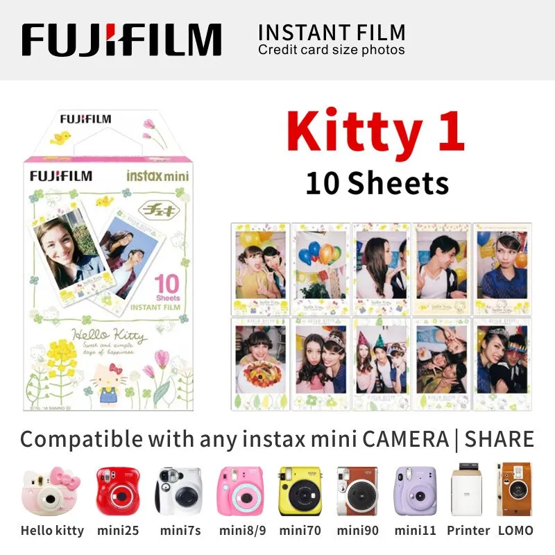 Origin Fujifilm Instax Mini Film Sheets Photo Paper