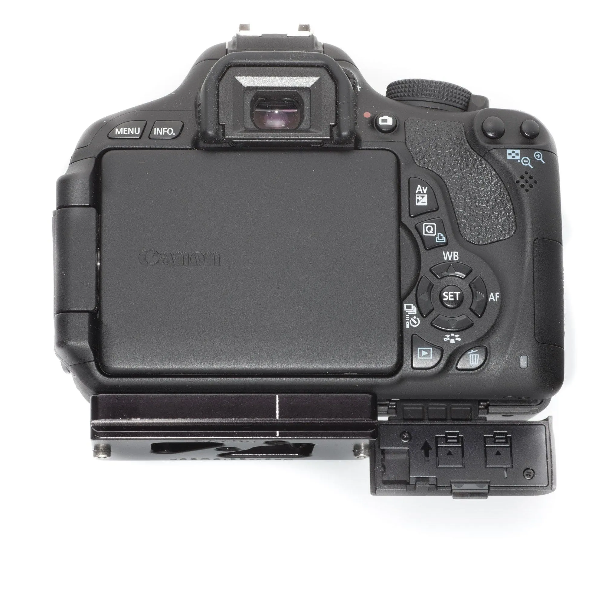 PBCT3I Canon T5i, T4i, T3i, T2i body Bracket Plates