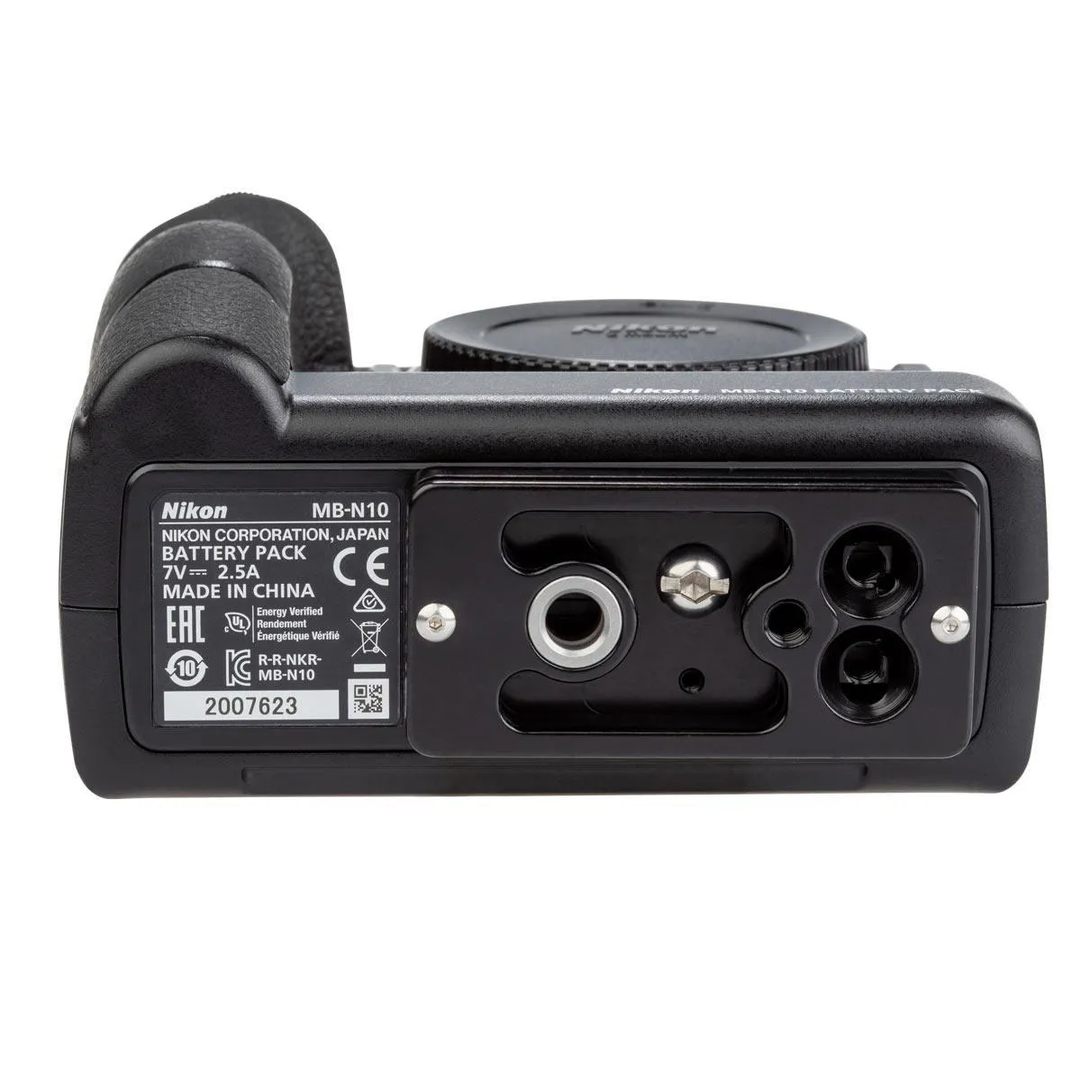 PBNMBN10 Plate for Nikon Z6/Z7 with MB-N10 Battery Grip