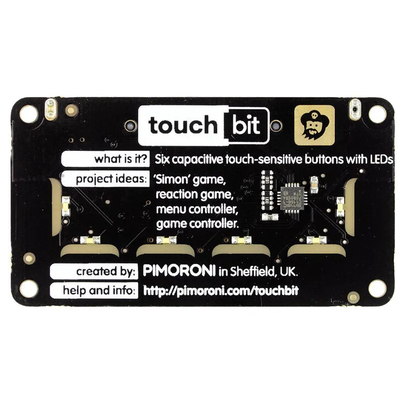 Pimoroni - touch:bit touch sensor board for micro:bit