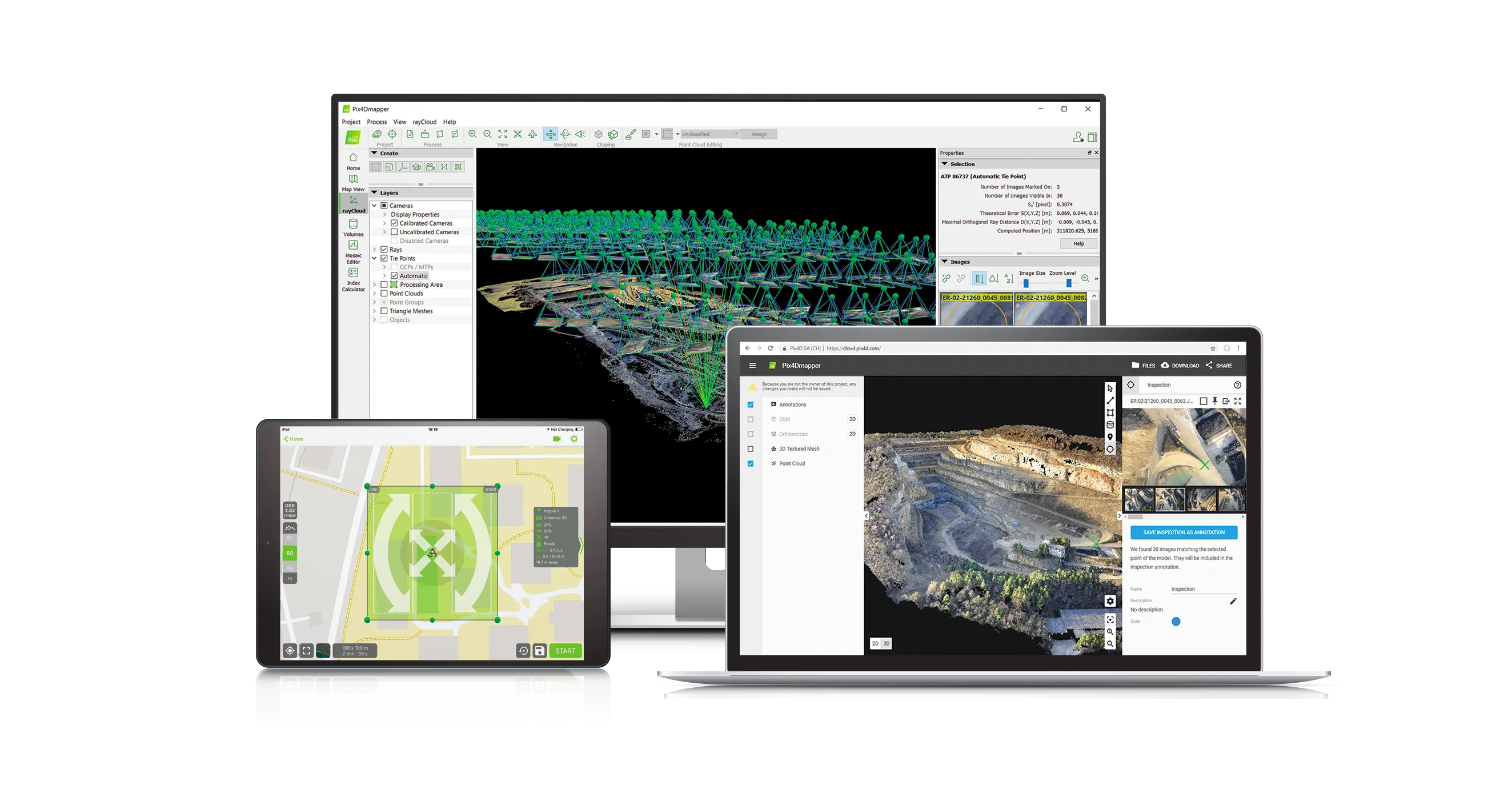 PIX4Dmapper: Photogrammetry Software for Drone Mapping