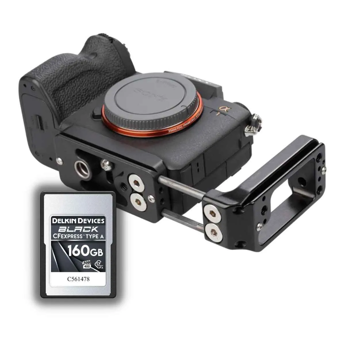 PLSA1 Arca-Swiss L-Bracket for Sony A1 and A7r V