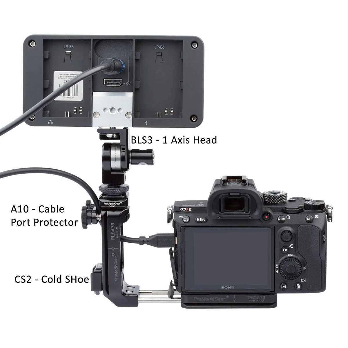PLSA9 Arca-Swiss L-Bracket for Sony A9