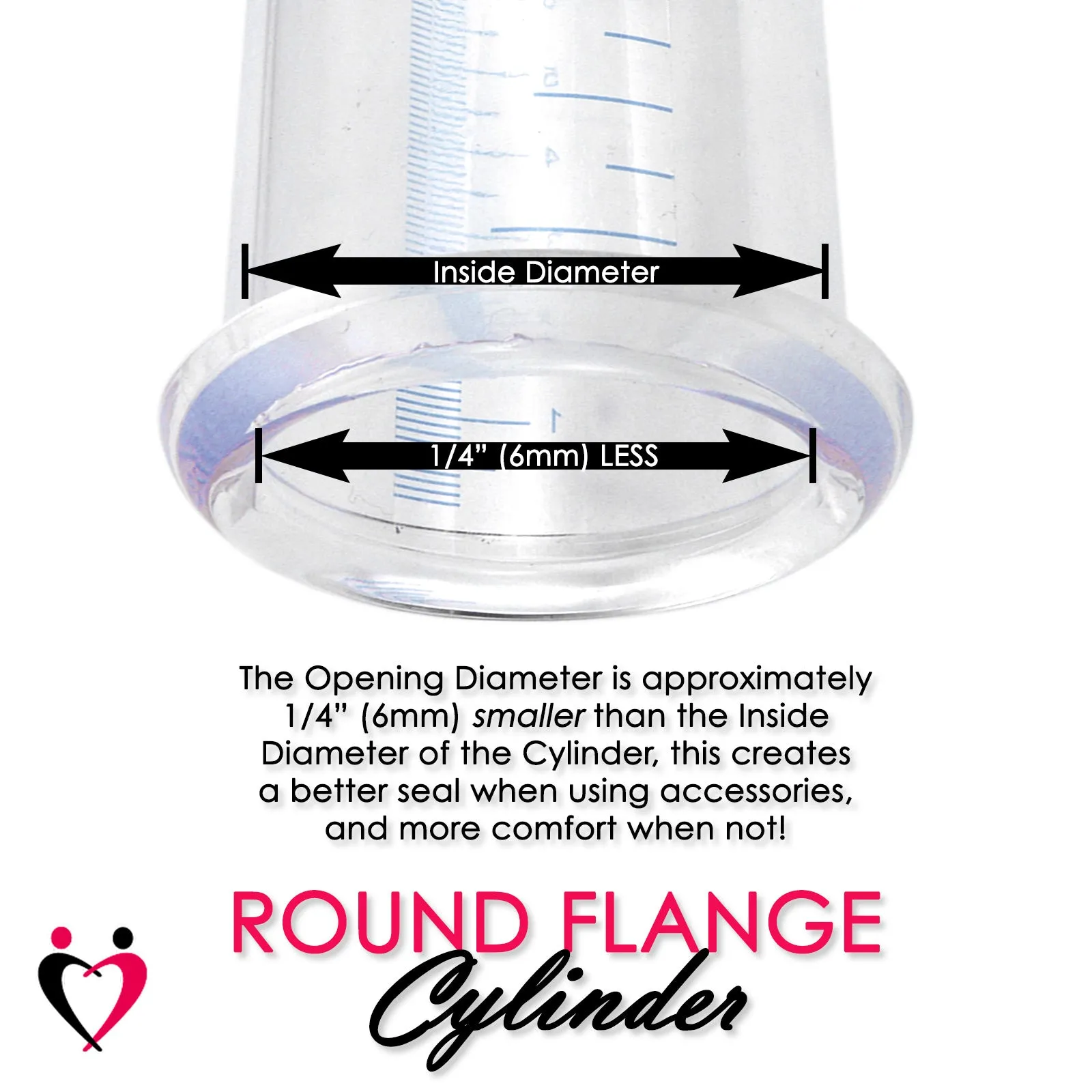 Primo Lite Handle Penis Pump   Gauge, Silicone Hose | 12" Round Flange [Shopify ONLY]