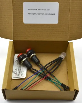 Raspberry Squid Combo Pack (RGB LED   2 Switches)