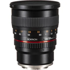 Rokinon 50mm f/1.4 AS IF UMC Lens for Sony E-Mount