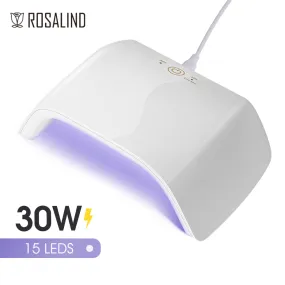 ROSALIND 18 LED Bulbs UV/LED 36W Nail Lamp For Show Off Your Finger Charm