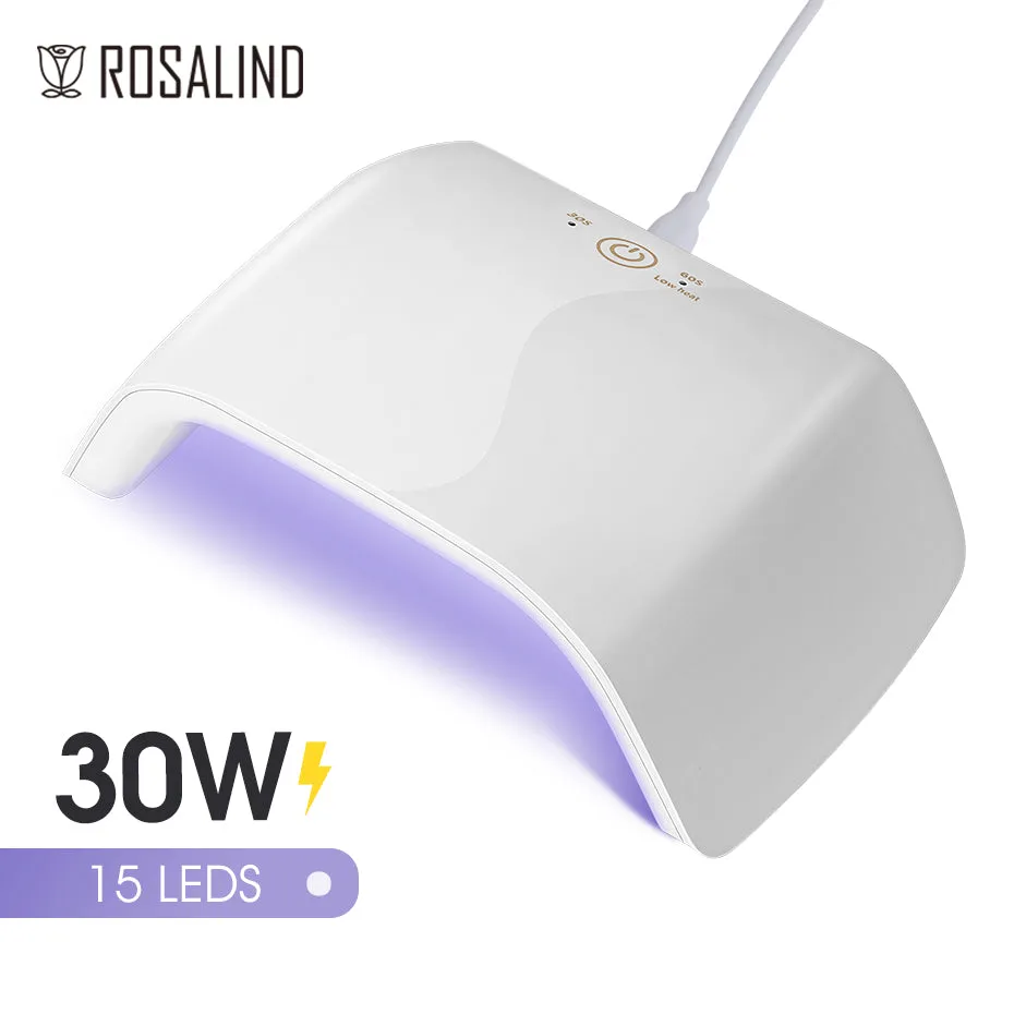 ROSALIND 18 LED Bulbs UV/LED 36W Nail Lamp For Show Off Your Finger Charm