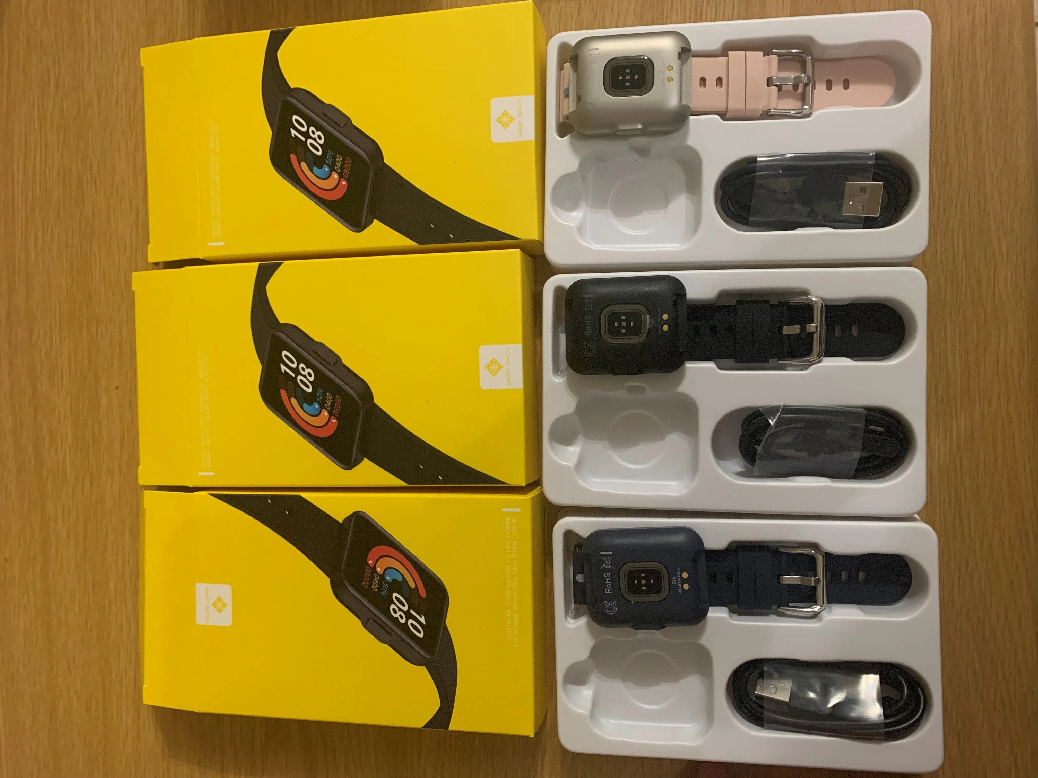 SMARTOBY 1,69 Inch HD Blue Exra Straps Availible