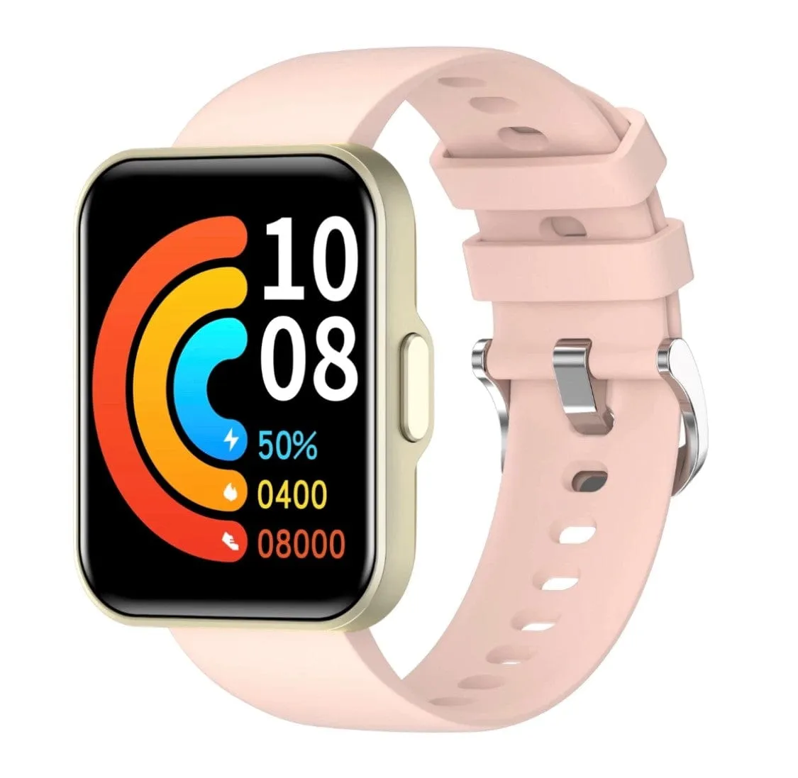SMARTOBY 1,69 Inch HD Silver Extra Straps Availible