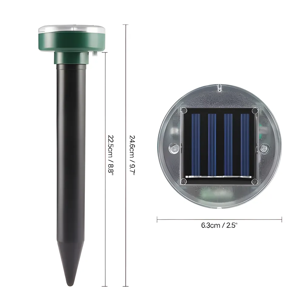 Solar Pest Repeller Ultrasonic Motion Sensor P24-7-1